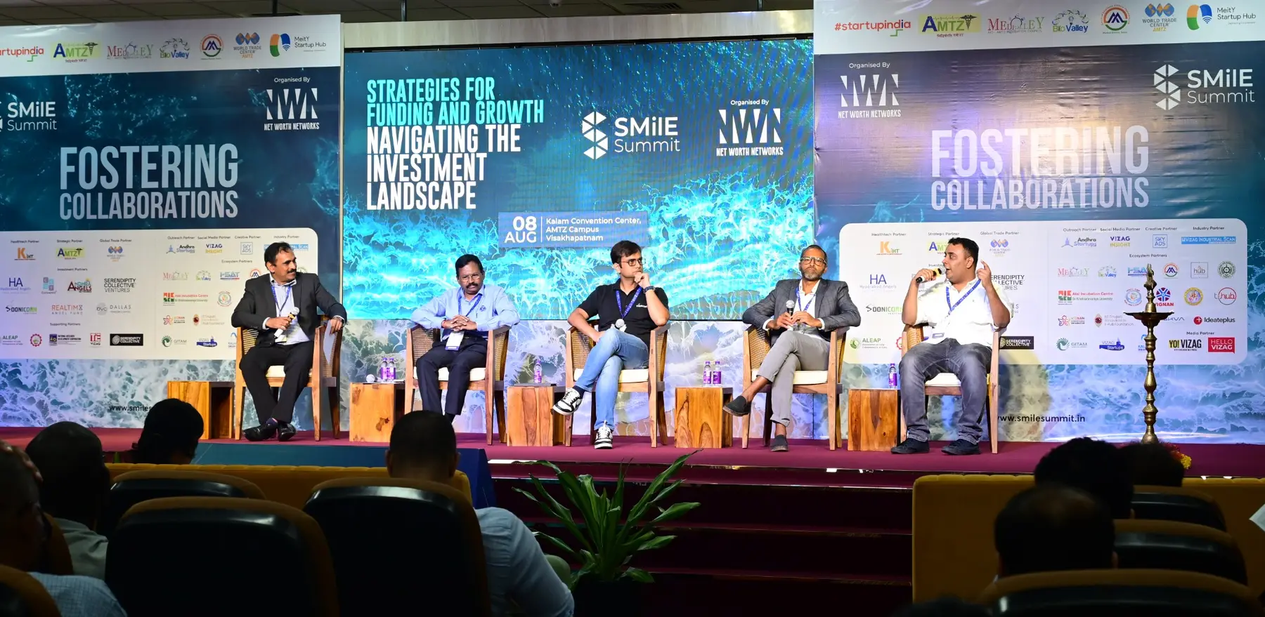 Industry and investment leaders in discussion at SMilE Summit